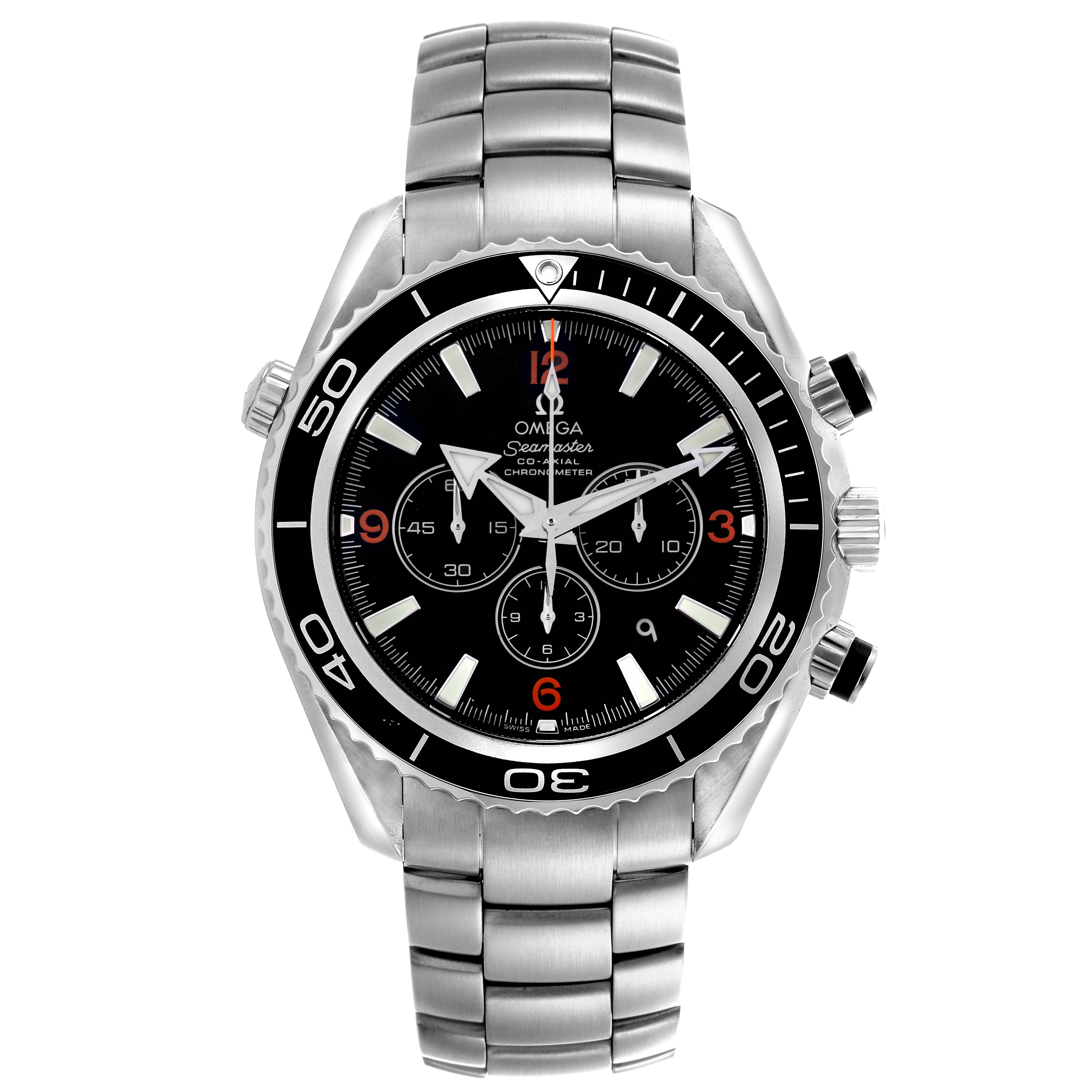 Omega Seamaster Planet Ocean Chronograph Mens Watch 45.5 MM 2210.51.00