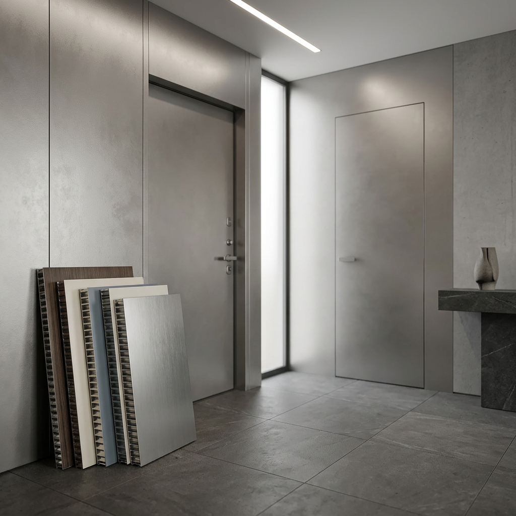 Interior Door Leaf Aluminum Honeycomb Board, Zero Formaldehyde, Water & Moisture Resistant, Bulk Supply
