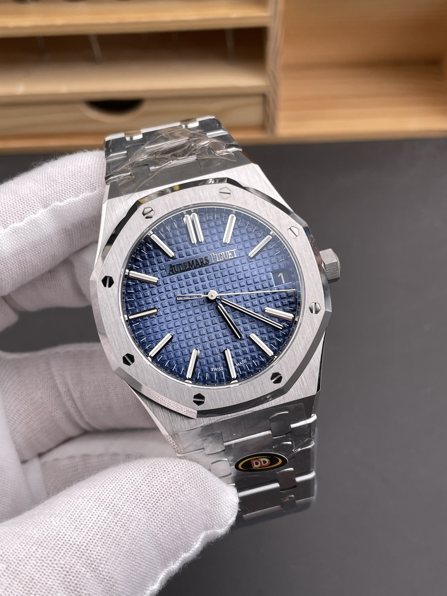Royal Oak 15510 Ice Blue Dial DDF Factory