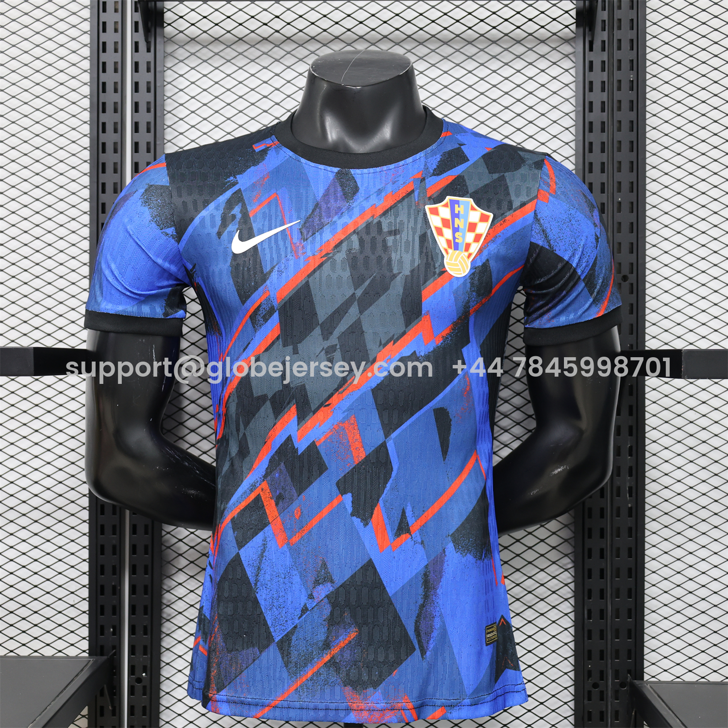 Croatia 2026 Blue And Black Special Jersey - Player Version