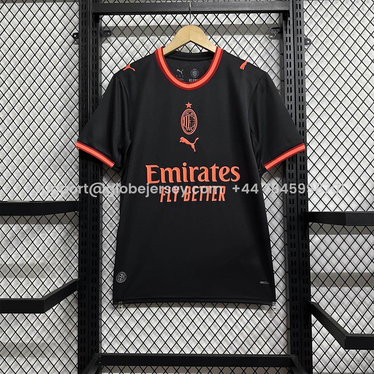 AC Milan 26-27 Third Black Jersey - Fans Version