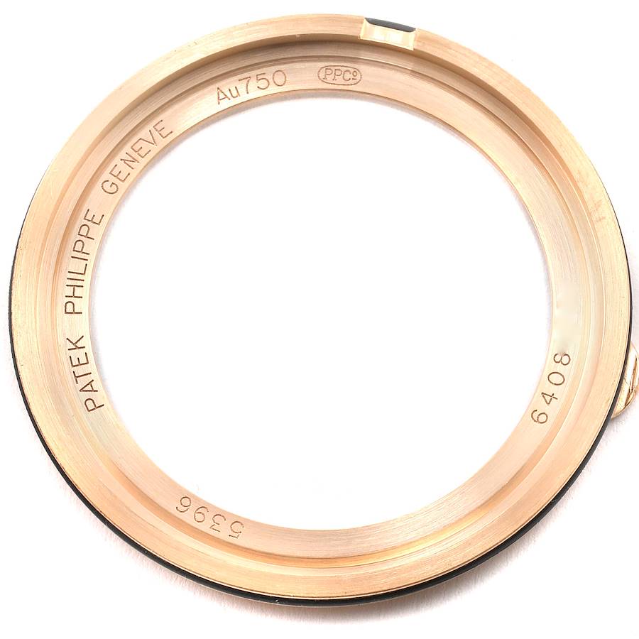 Patek Philippe Complications Annual Calendar Rose Gold Diamond Watch 5396
