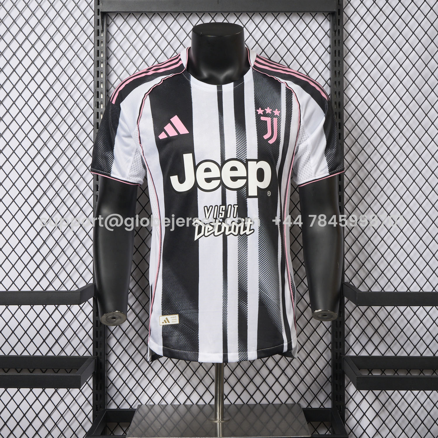 Juventus 25-26 Home Jersey With Chest Patch - Player Version
