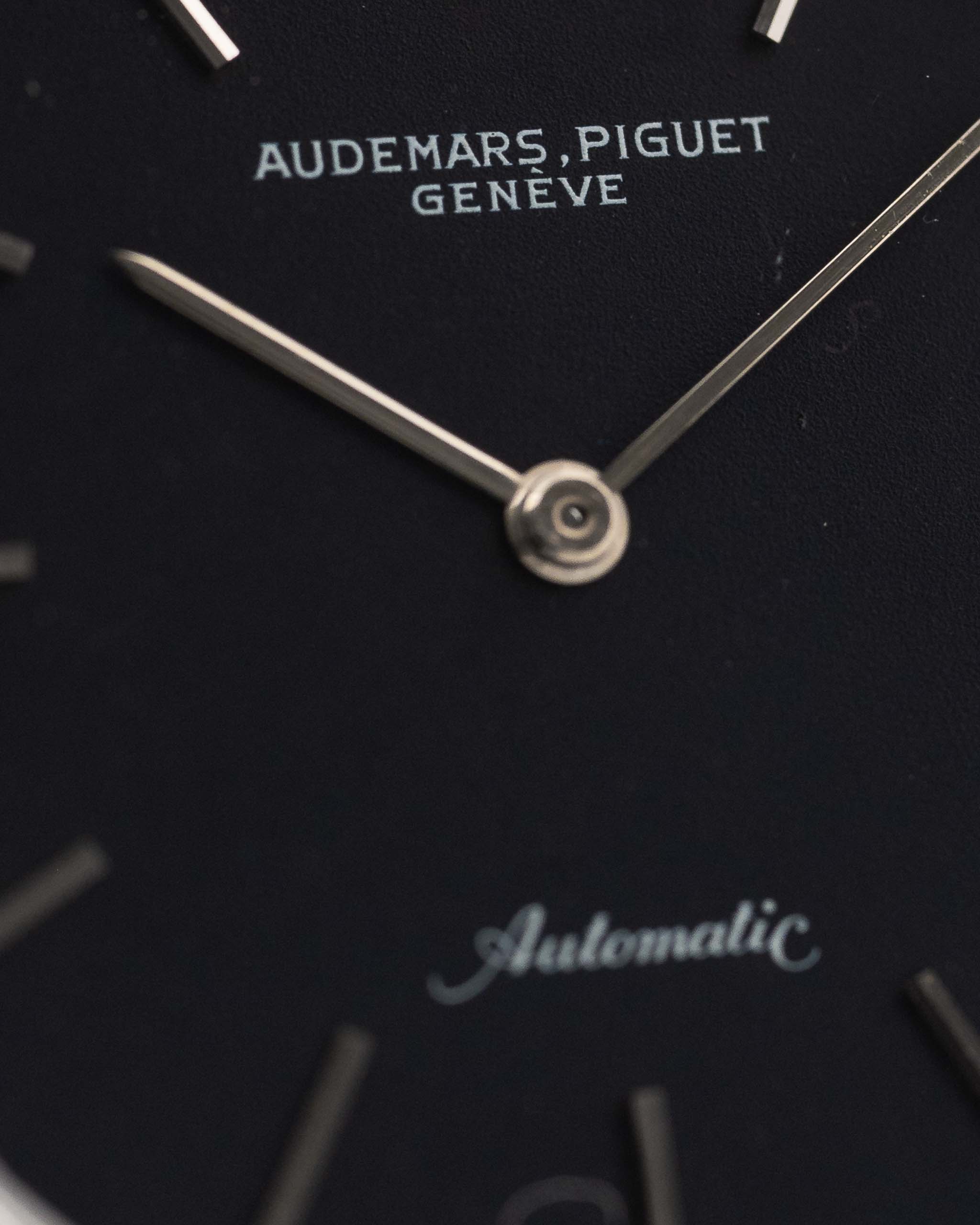 Audemars Piguet Ellipse 18k Diamond Black 1970s