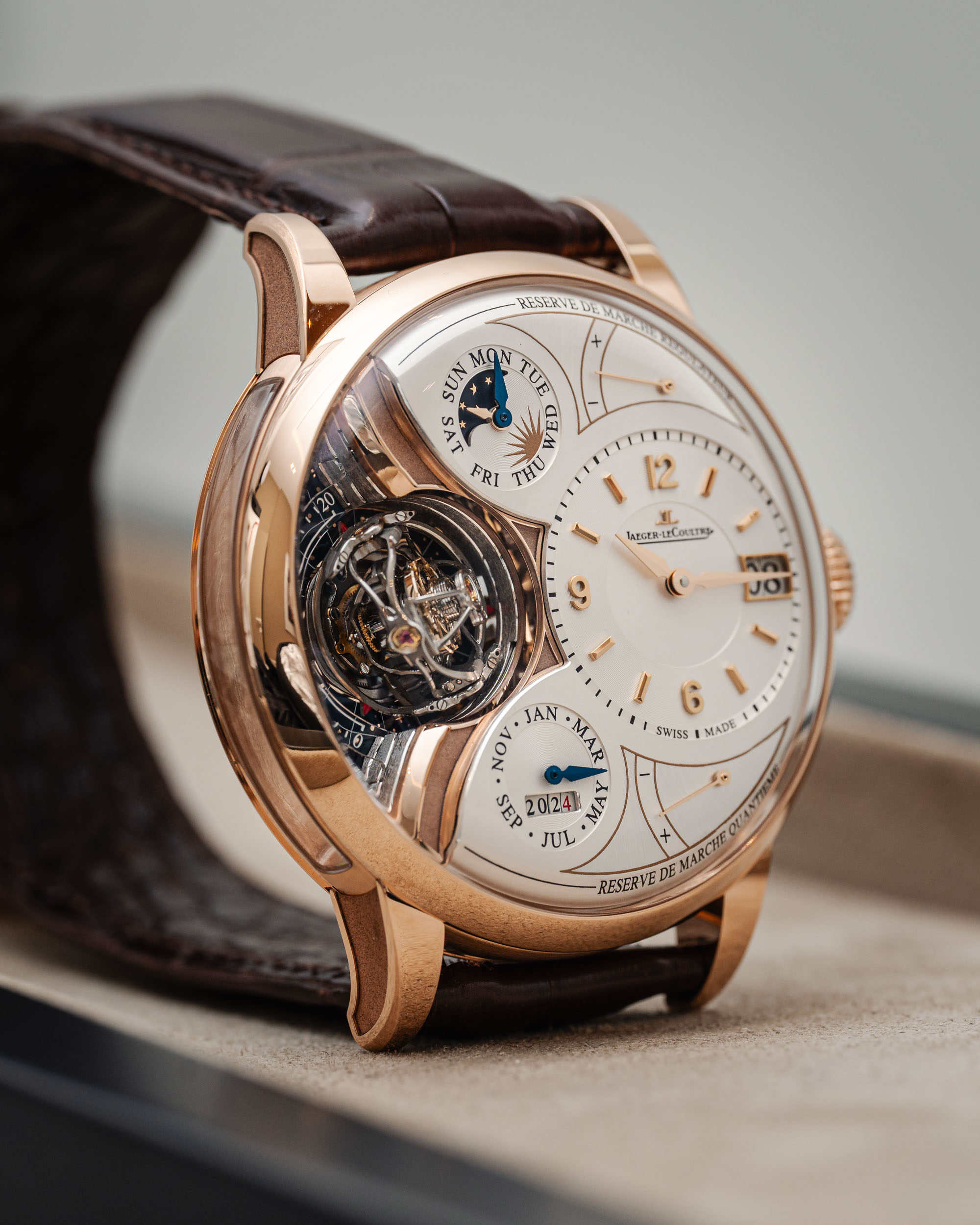 Jaeger-LeCoultre NEW THREE-AXIS TOURBILLON