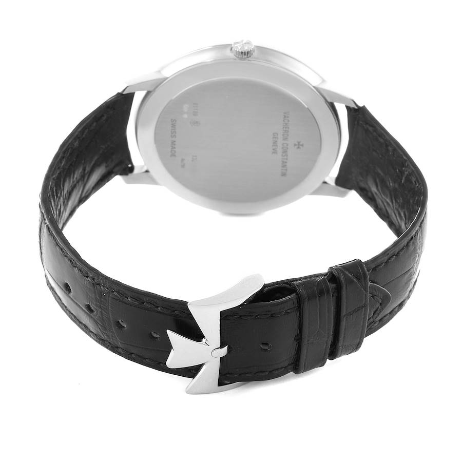 Vacheron Constantin Patrimony Grand Taille White Gold Mens Watch 81180