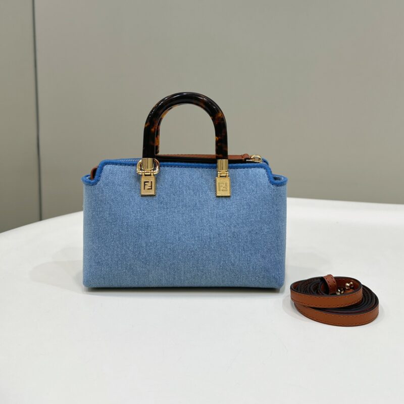 Replica Fendi By The Way Boston Blue Cotton