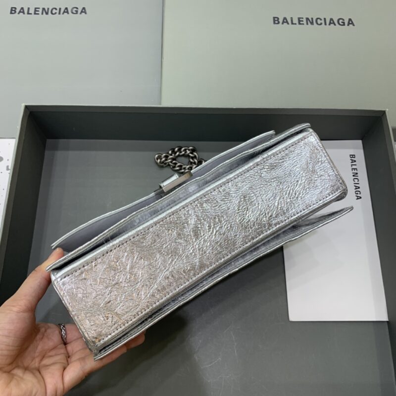 Replica Balenciaga Crush Small Silver