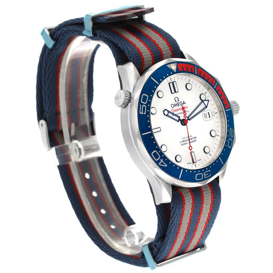 Omega Seamaster James Bond Commander LE Steel Watch 212.32.41.20.04.001