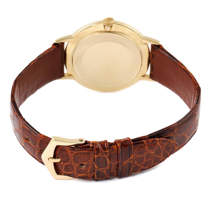 Patek Philippe Calatrava Yellow Gold Vintage Mens Watch 3468