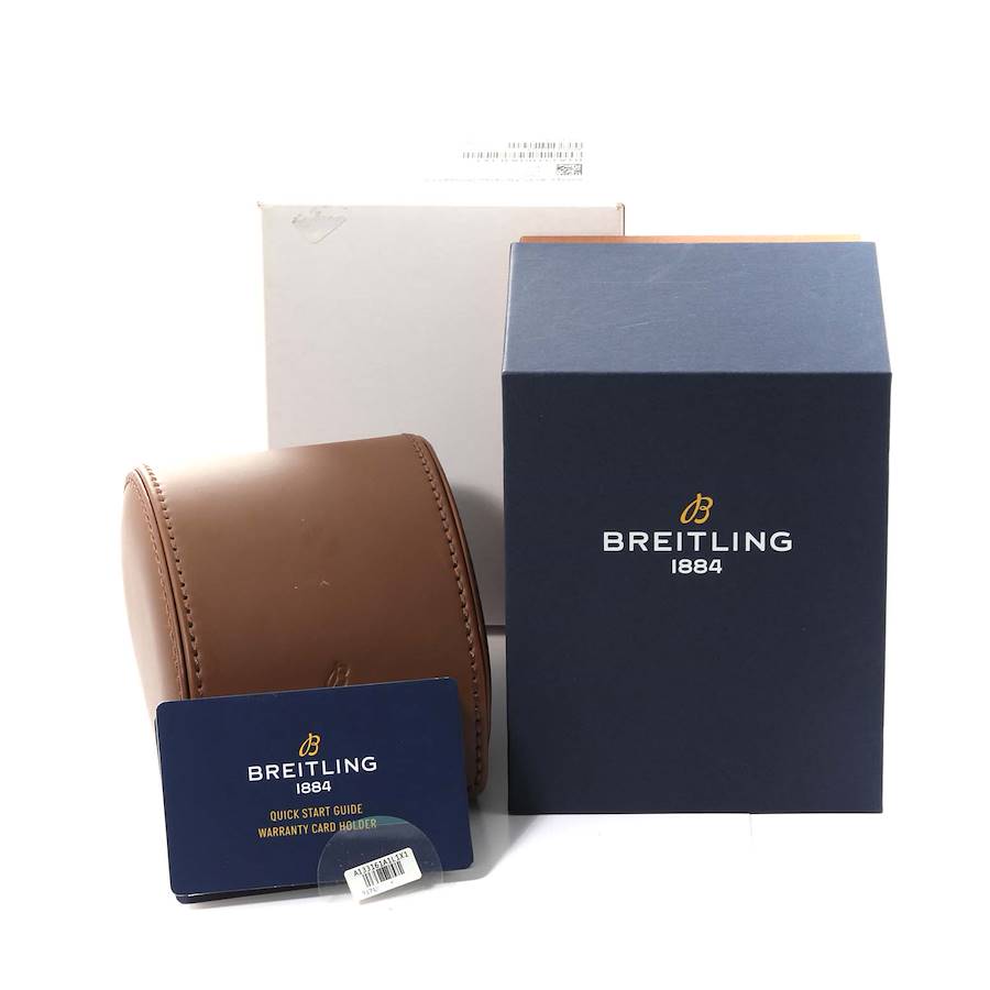 Breitling Aviator 8 Curtiss Warhawk Green Dial Steel Mens Watch A13316