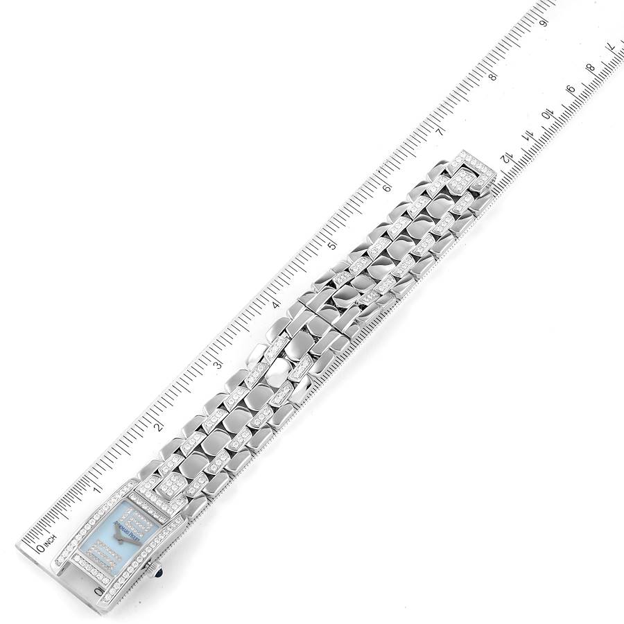 Audemars Piguet Promesse White Gold Blue Dial Diamond Ladies Watch 67346BC