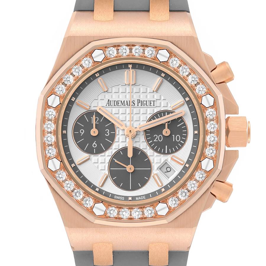 Audemars Piguet Royal Oak Offshore Diamond Rose Gold Ladies Watch 26231OR