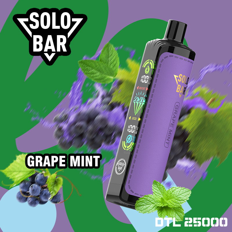 🎉 Solobar DTL25000 Disposable Vape 26 ml 0,6% | 25 000 zaciągnięć — 20% rabatu | Szybka wysyłka z magazynu w Polsce 🚚🔥