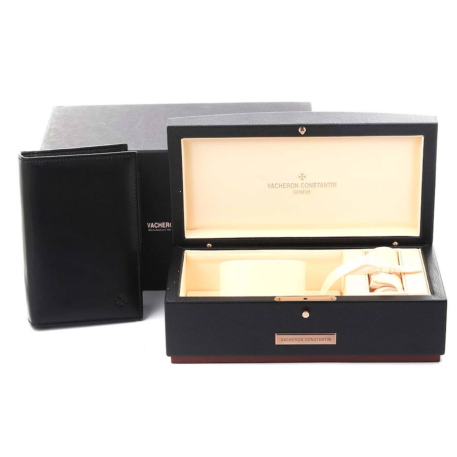 Vacheron Constantin Overseas Blue Dial Steel Mens Watch 47040