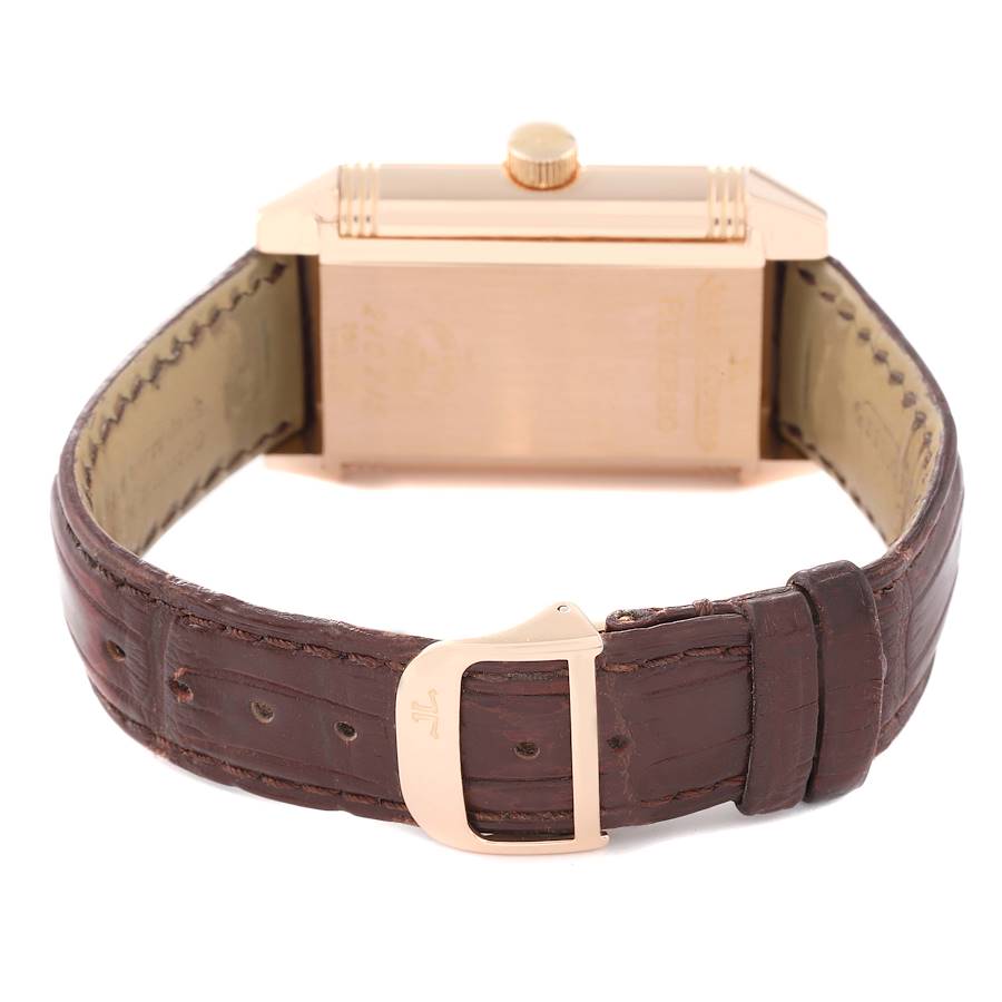 Jaeger LeCoultre Reverso Grande Date Rose Gold Mens Watch 240.2.15 Q3002401