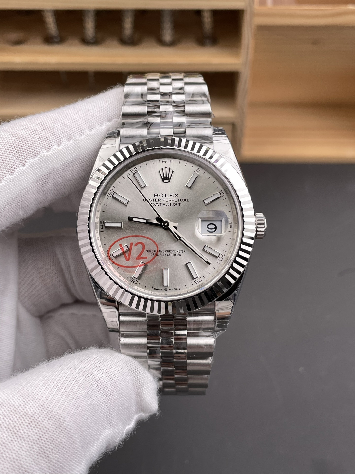 Silver Dial Datejust V2 Version