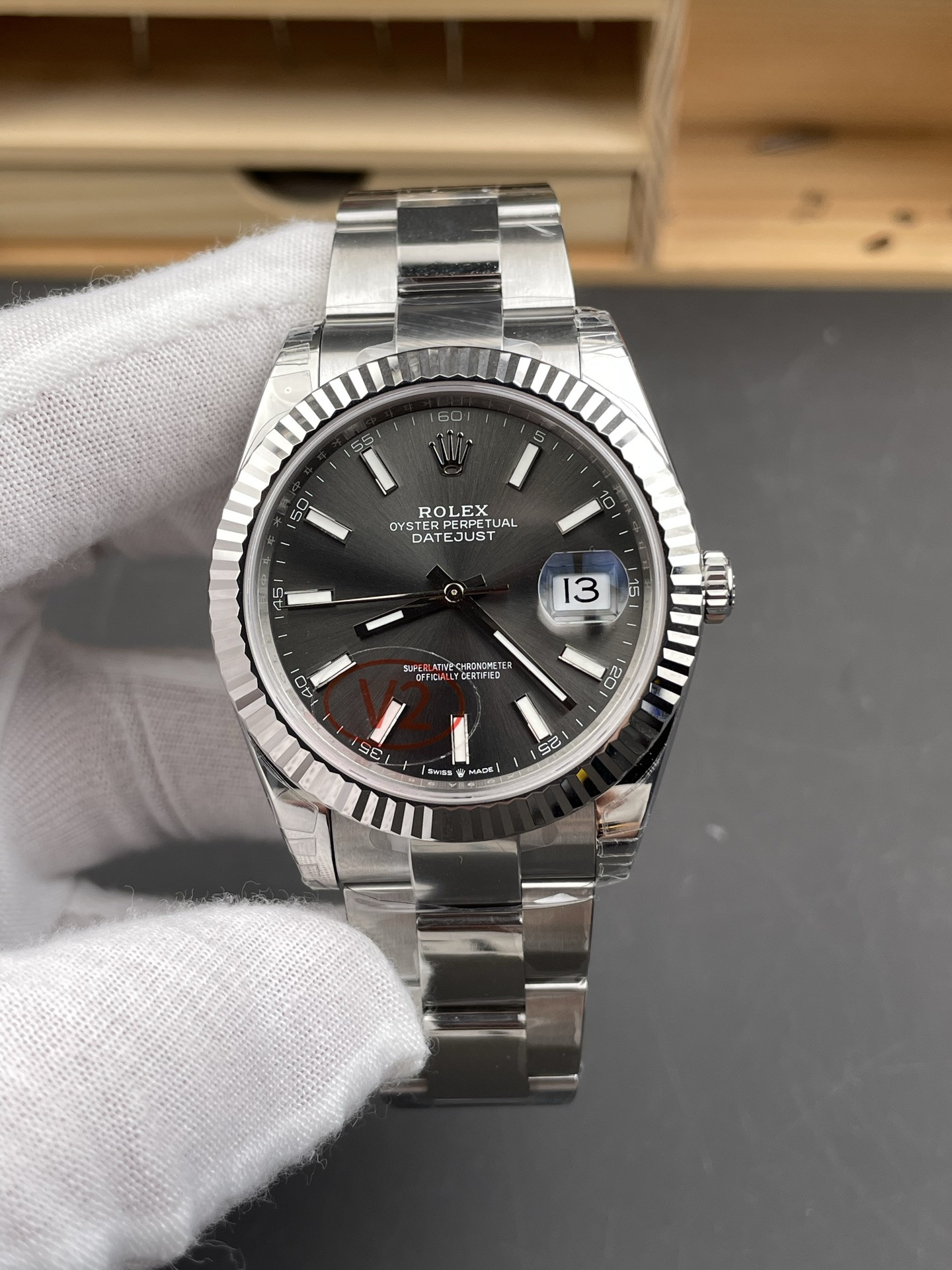 Grey Dial Datejust V2 Version