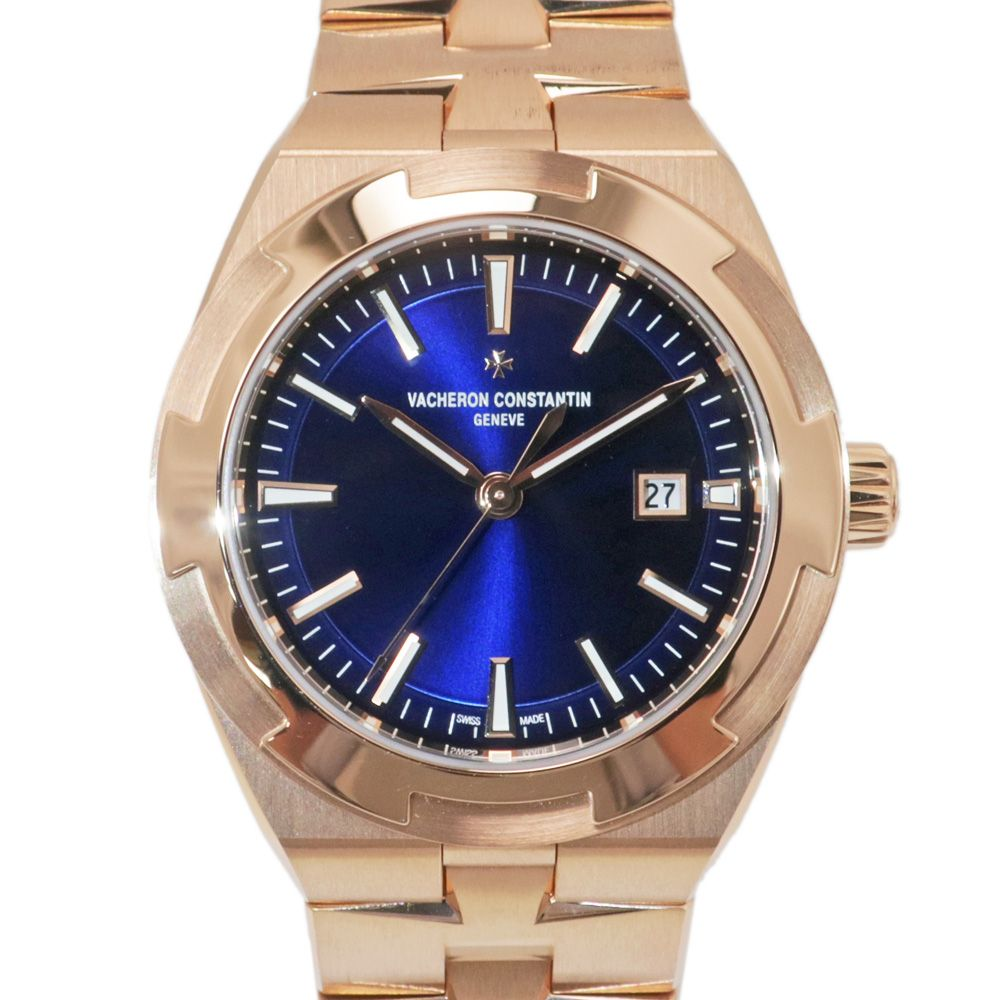 Vacheron Constantin Overseas 4600V/200R-B979 Blue 34.5mm PG Automatic Men's Boys' Watch