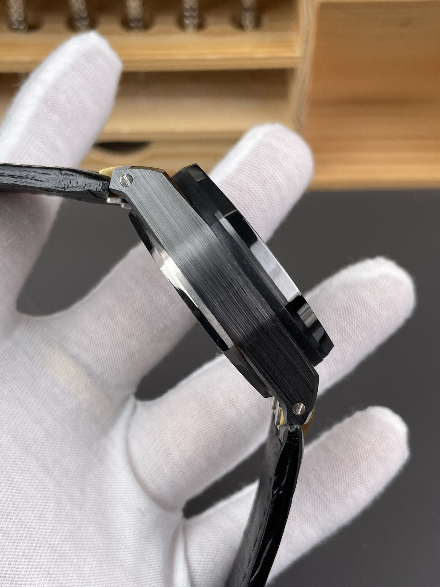 Royal Oak 26420 Two-tone Black Dial