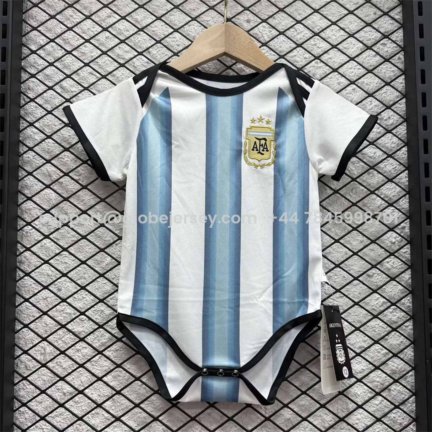 Argentina 2026 Home Baby Crawling Suit