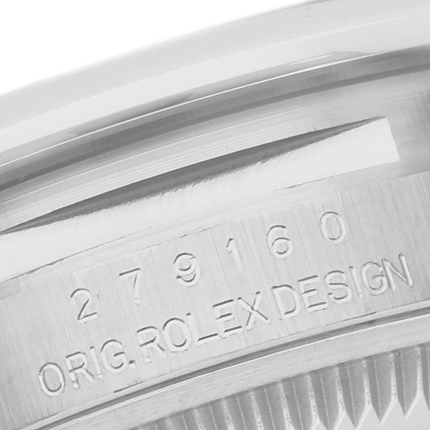 Rolex Datejust 28 Grey Dial Oyster Bracelet Steel Ladies Watch 279160