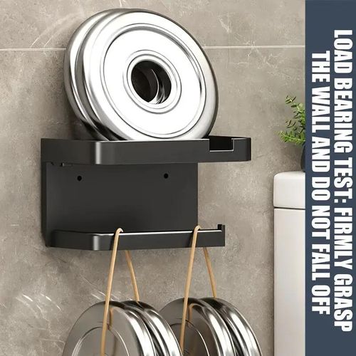 OIPETLUCK Punch-free toilet paper holder, toilet paper roll holder, wall-mounted toilet paper holder, bathroom paper holder with mobile phone holder, self-adhesive wall holder