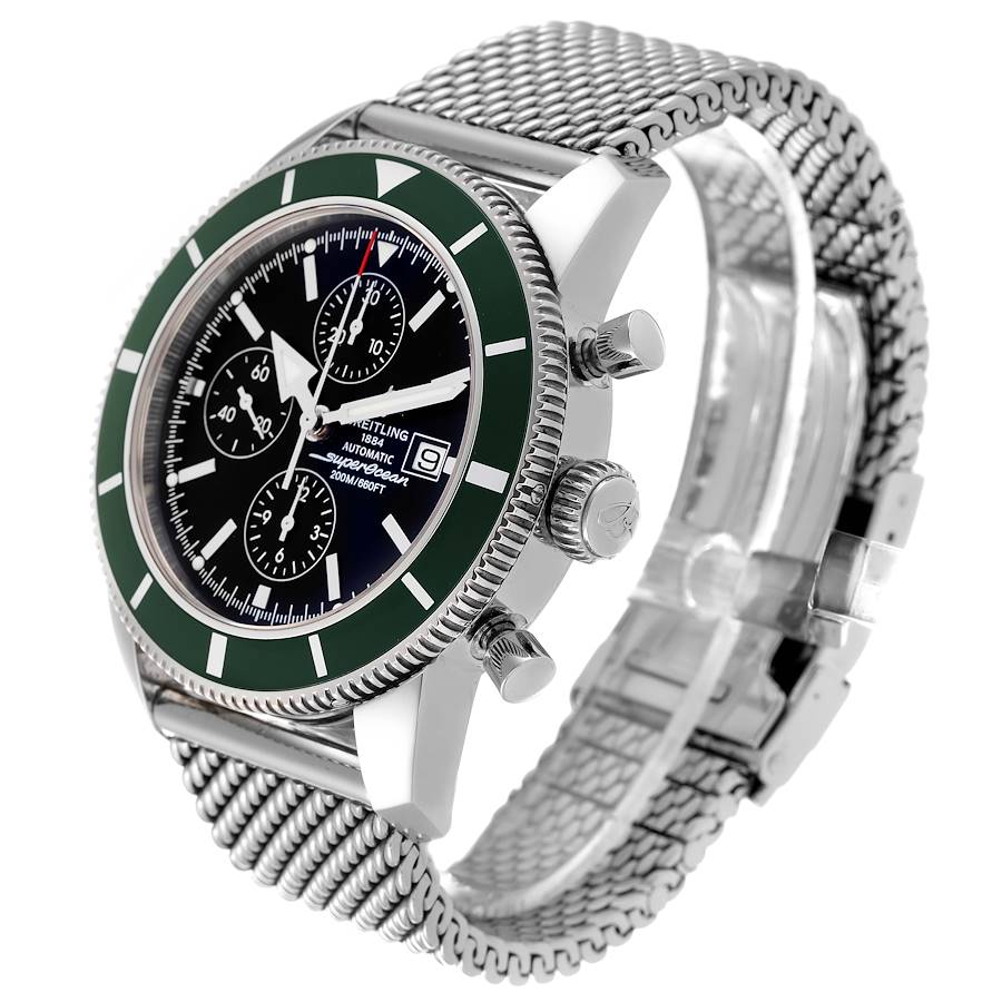 Breitling SuperOcean Heritage Chronograph LE Green Bezel Watch A13320