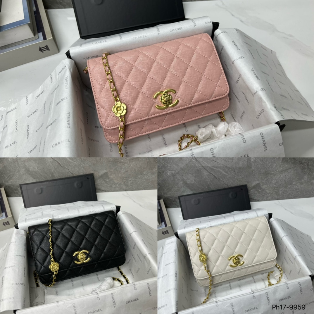 Chanel Wallet With Strap Black 19Cm Ap3580 B14320 94305
