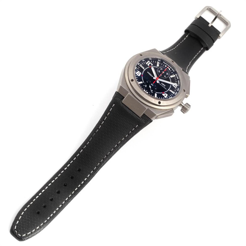 IWC Ingenieur AMG Titanium Black Dial Automatic Mens Watch IW372504