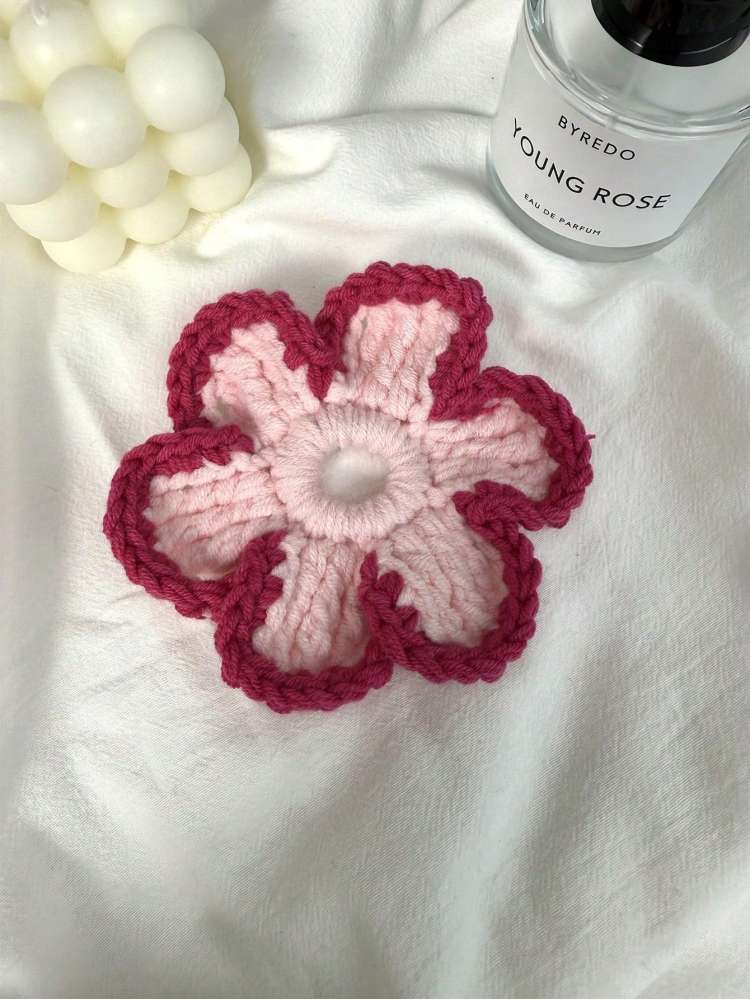 Sweet Flower Crochet Hair Accessories