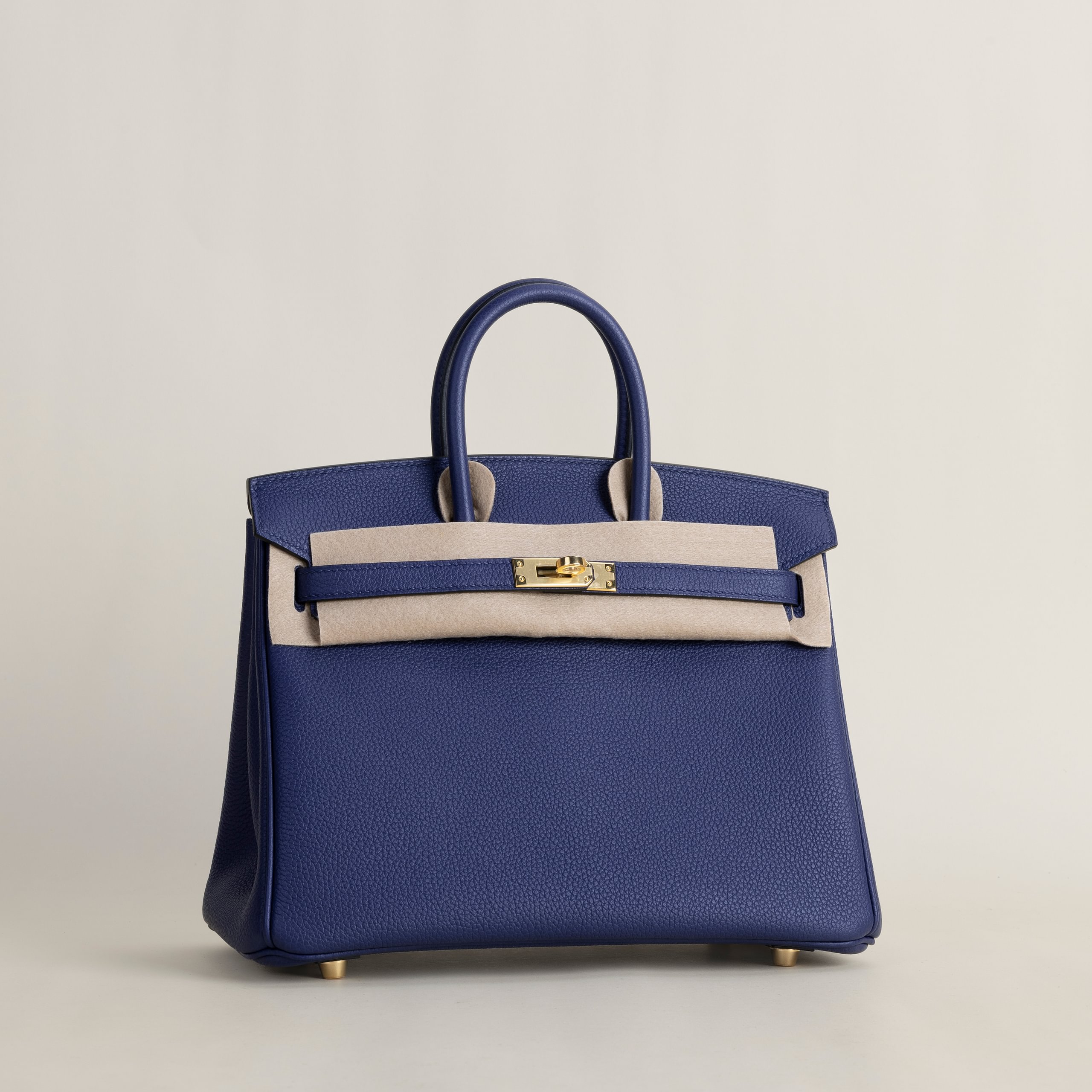 Birkin 25 togo blue saphir GHW