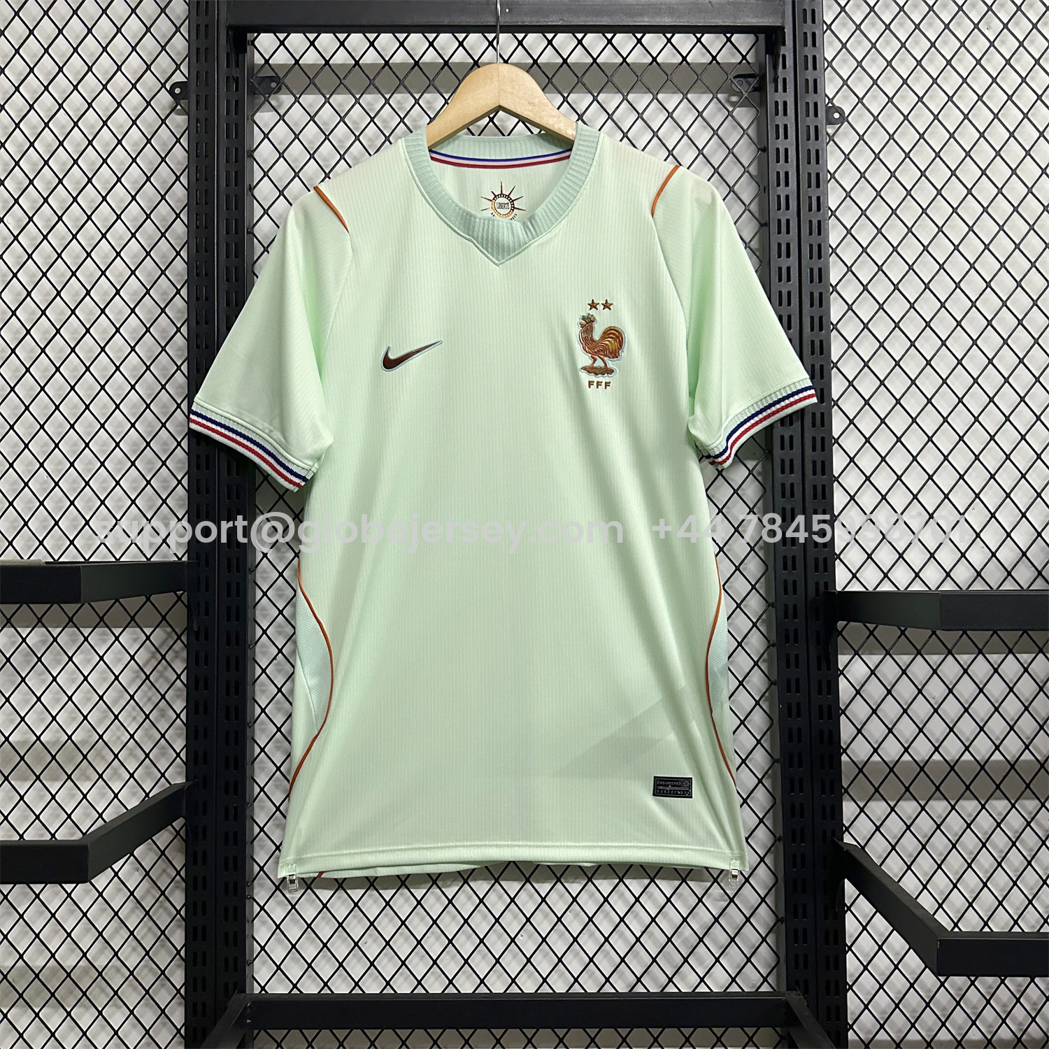 France 2026 Away Mint Green Jersey - Fans Version