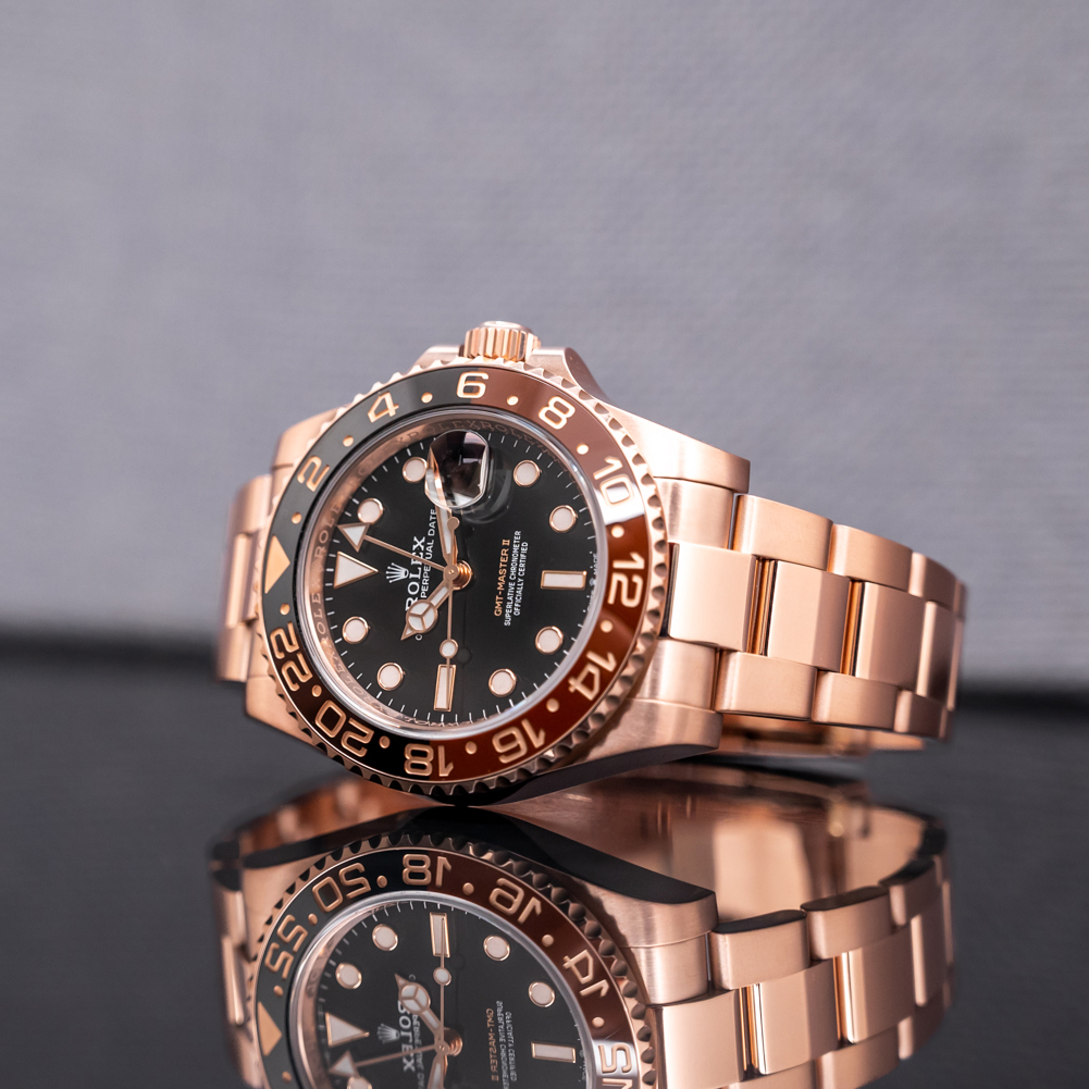 2025 NEW Rolex GMT-Master II 18 ct Everose gold, M126715CHNR-0002