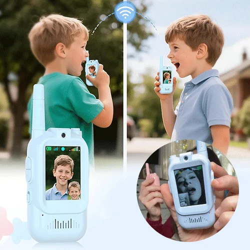 👶Rechargeable Video Walkie Talkies for Kids