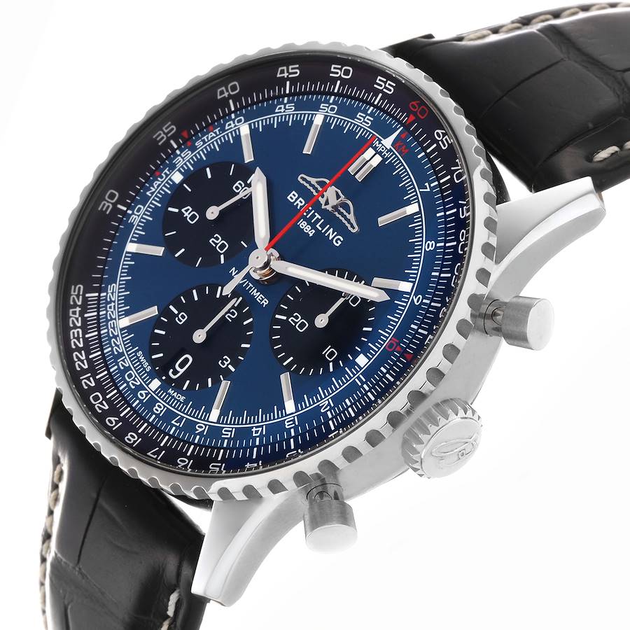 Breitling Navitimer B01 Chronograph 41 Steel Mens Watch AB0139