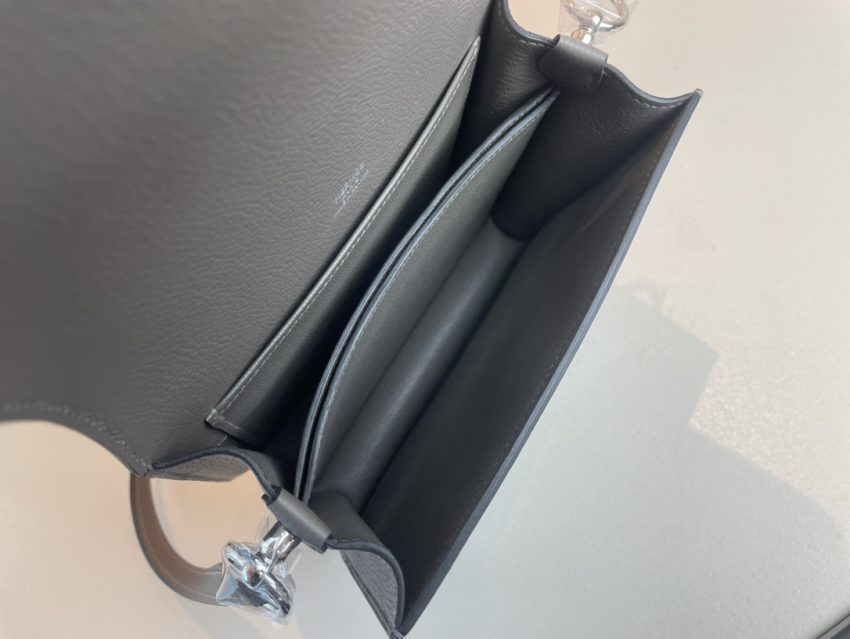 Replica Hermès Sac Roulis Grey
