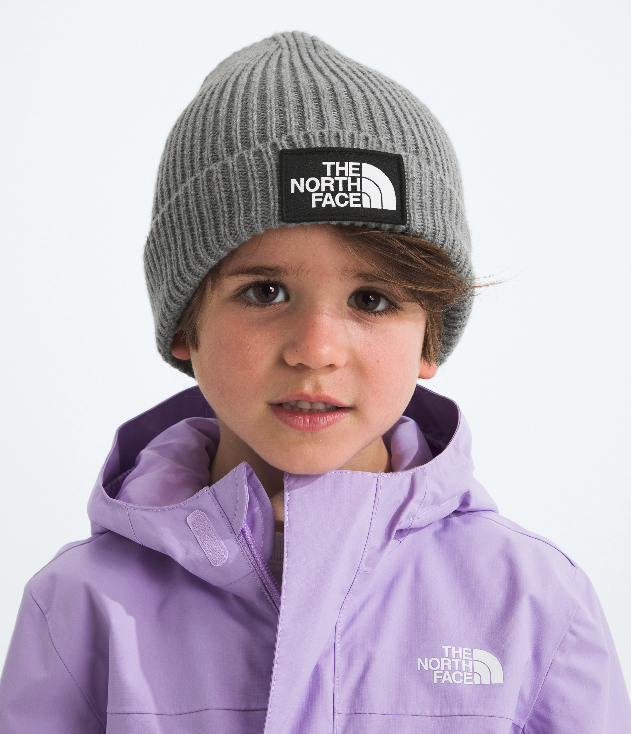 Kids’ TNF™ Logo Box Cuffed Beanie