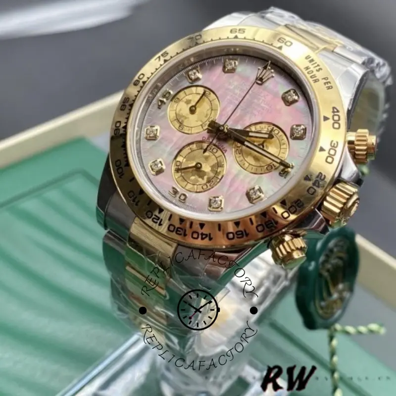 Rolex Cosmograph Daytona 116503 Black Mother Of Pearl Dial 40MM Mens Replica Watch
