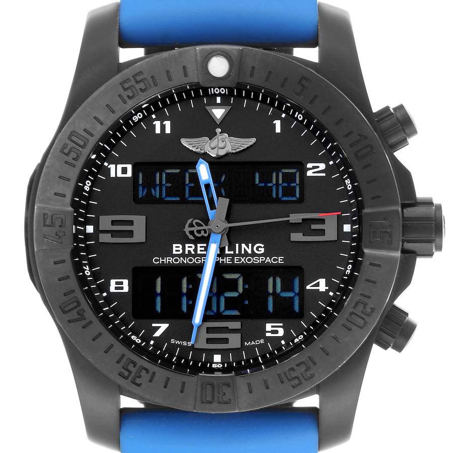 Breitling Exospace DLC Coated Titanium Mens Watch VB5510