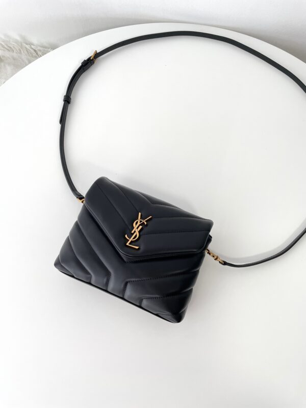 Replica YSL Loulou Mini Black