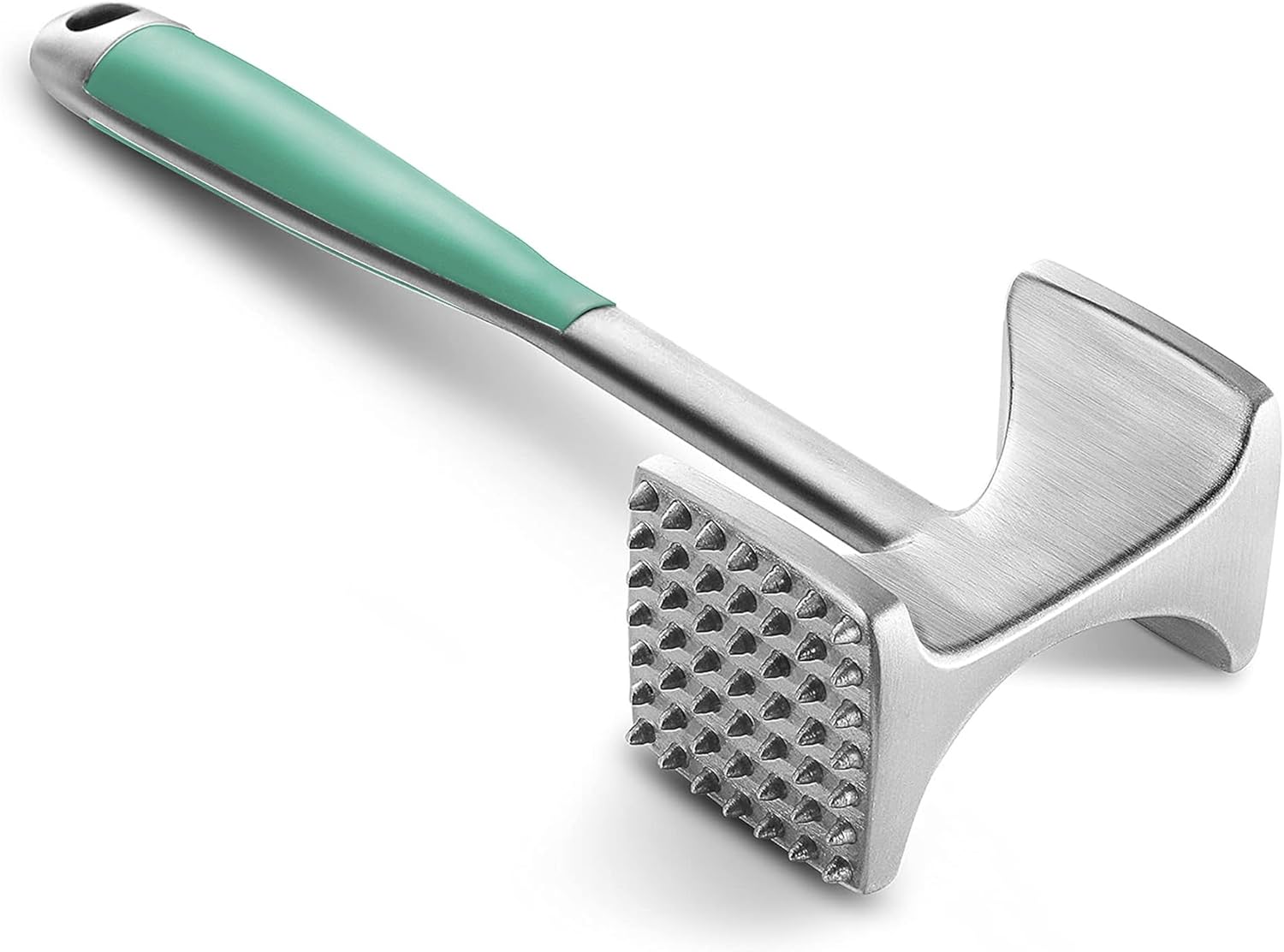 Meat Tenderizer Hammer with Comfortable-Grip Handle, Dual-side Mallet for Kitchen, Heavy Duty Pounder For Tenderizing Steak, Beef and Fish