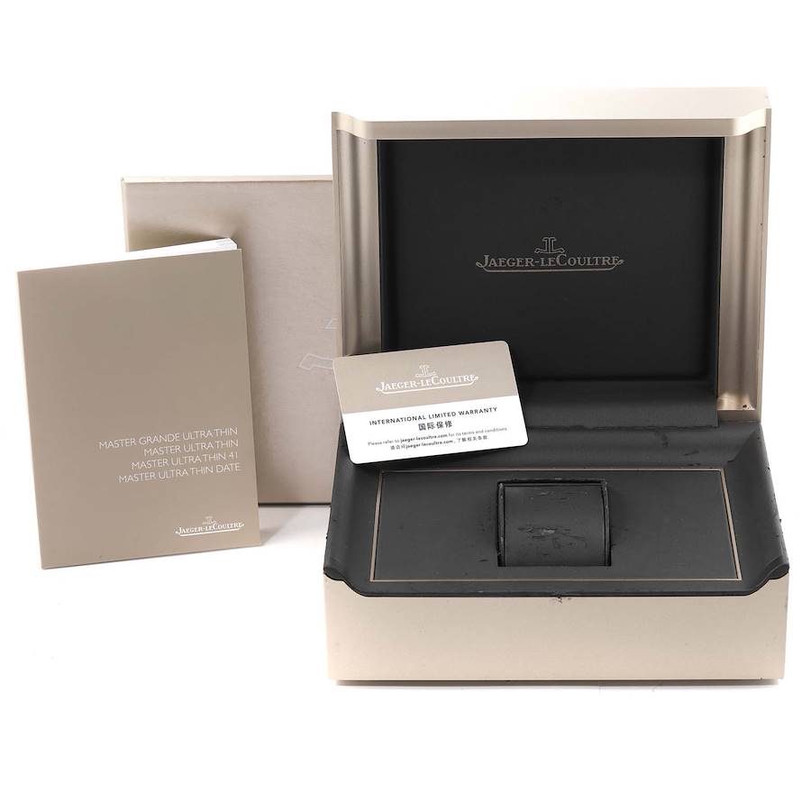 Jaeger LeCoultre Master Grande Ultra Thin Rose Gold Mens Watch Q1352520