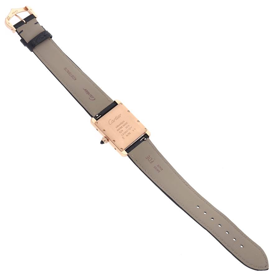 Cartier Tank Louis Large Three-Gold Dial Yellow Gold Mens Watch WGTA0176