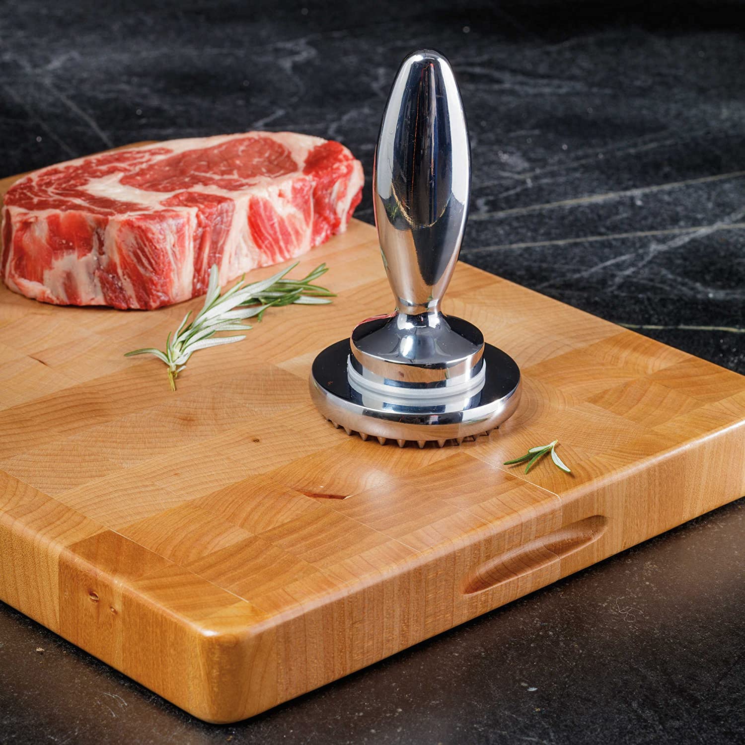 Meat Tenderizer and Pounder Dual Sided