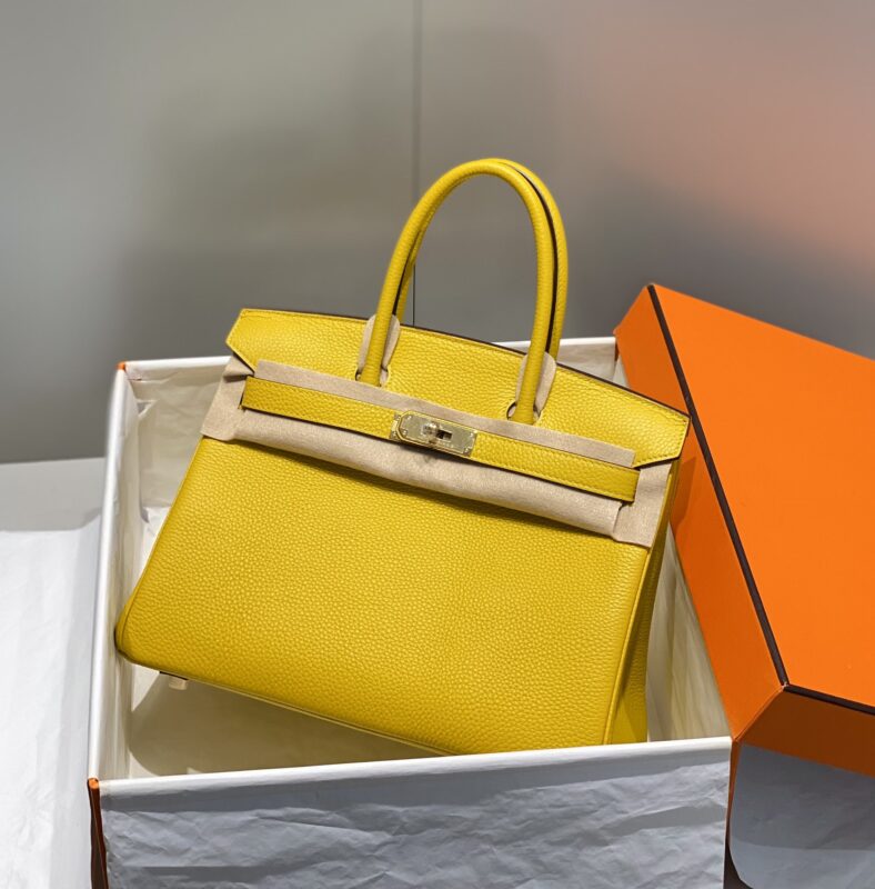 Replica Hermès Birkin Amber Yellow