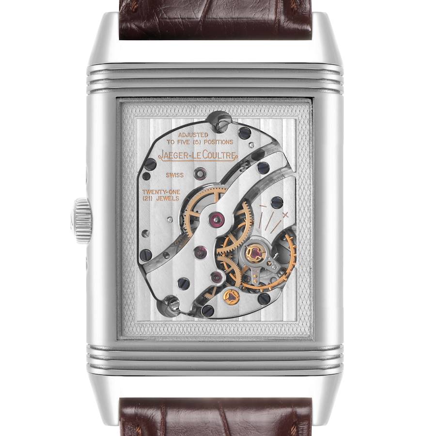 Jaeger LeCoultre Grande Reverso Steel Mens Watch 273.8.84 Q3758420