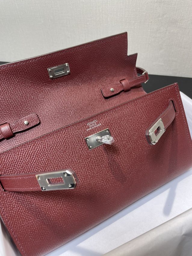 Replica Hermès Kelly Elan Bordeaux