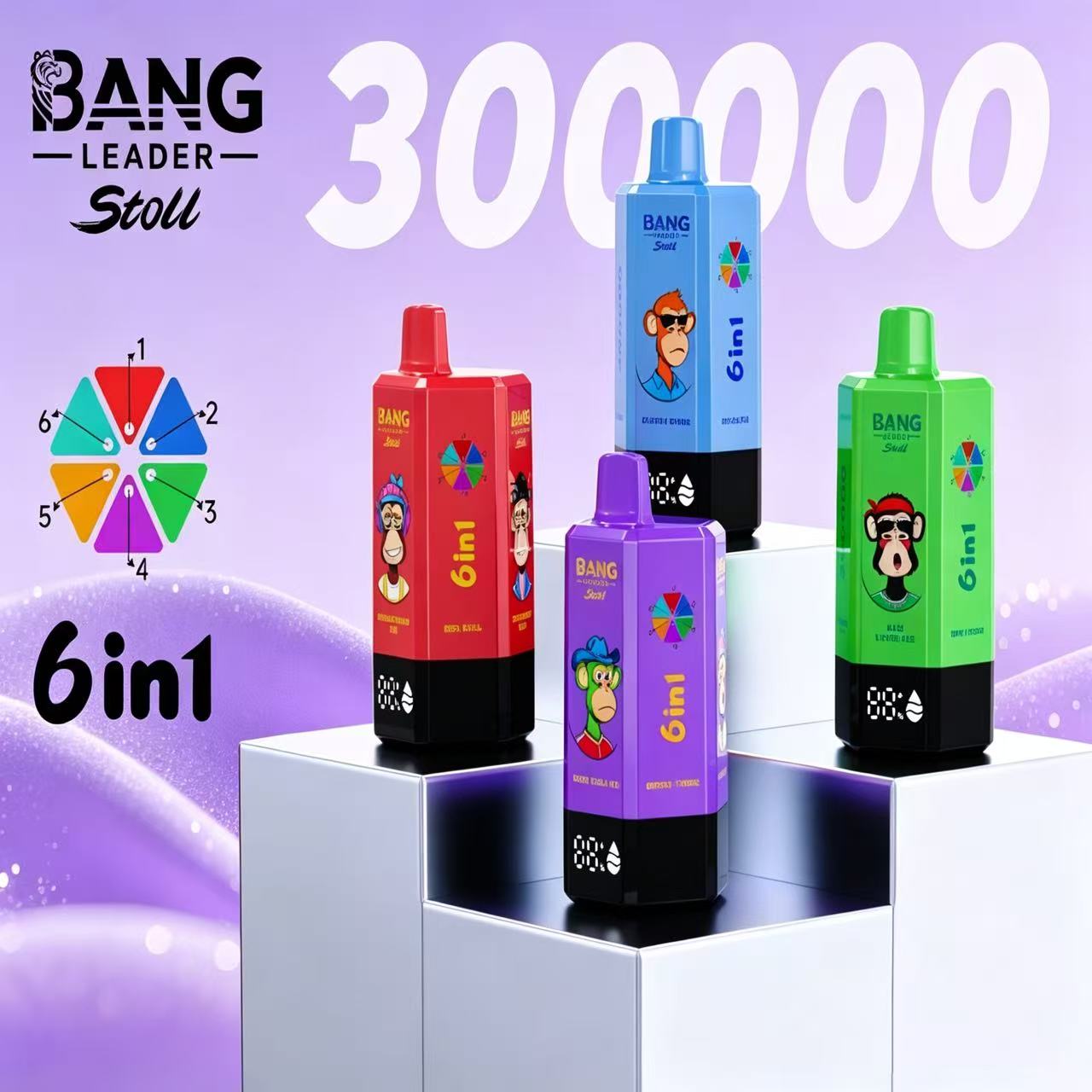 Bang Leader Stoll 300K Puffs