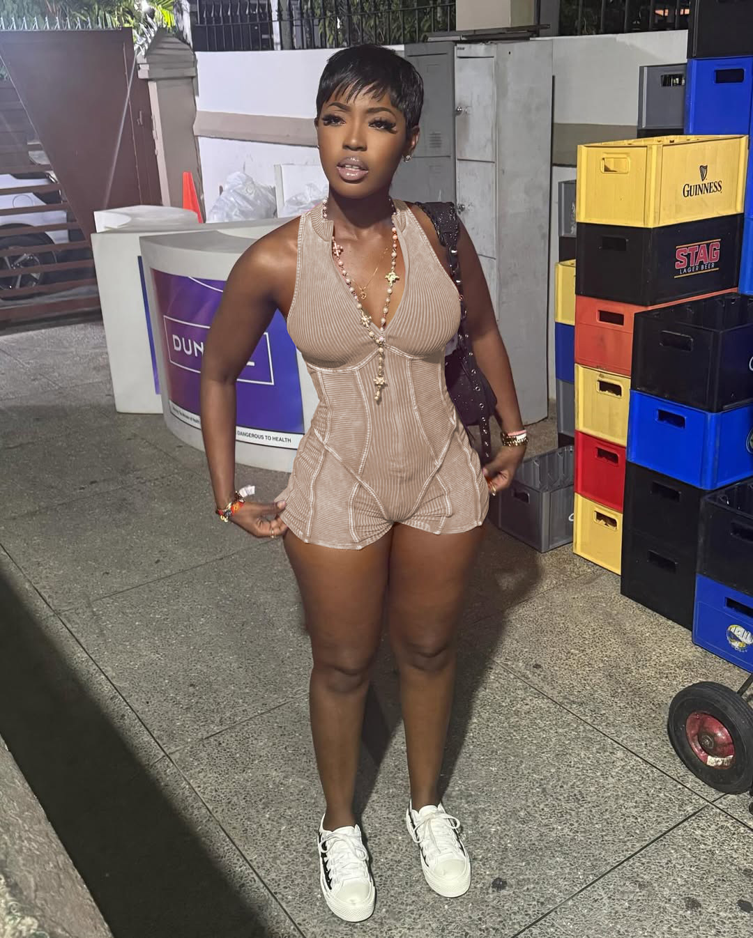 Women Casual Sexy Zipper Jumpsuit